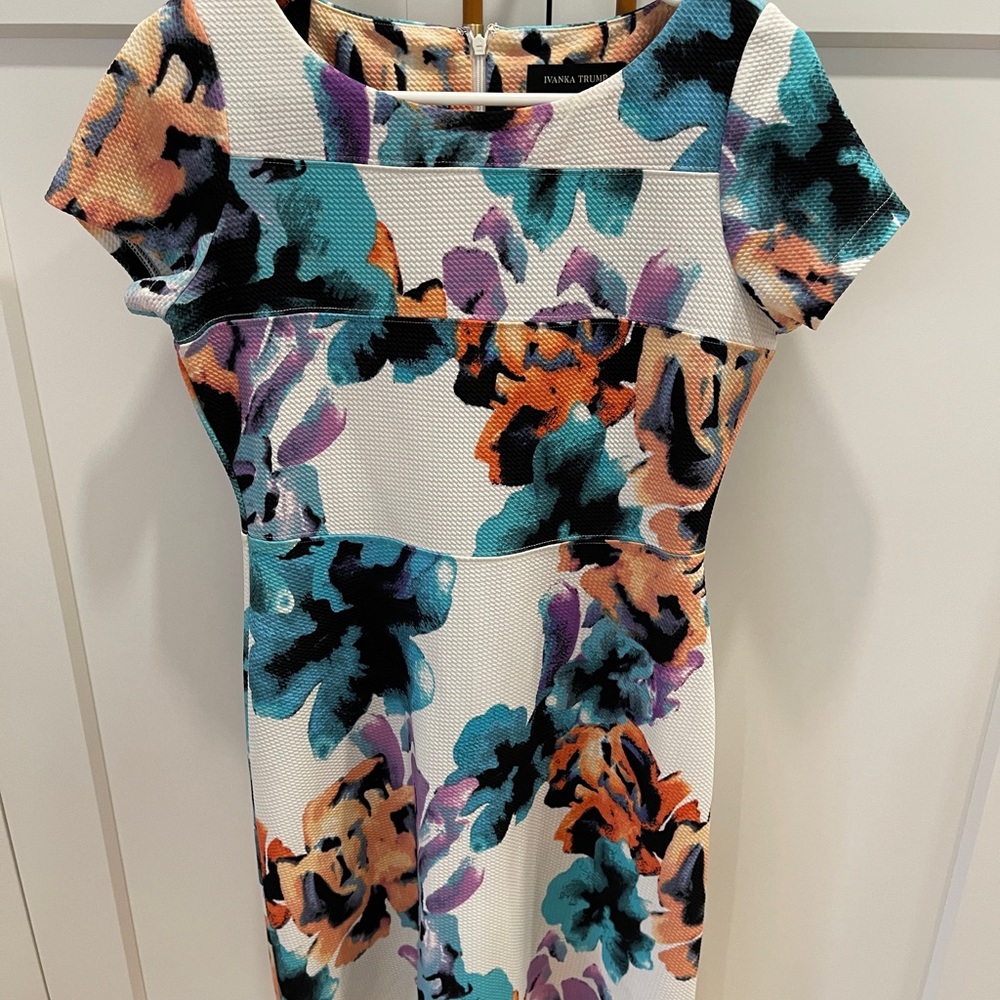 Floral Print Dress - Multicolor (Ivanka Trump)